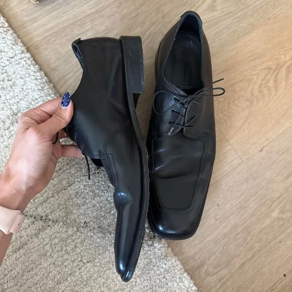 Hugo-boss Men's Black Oxfords